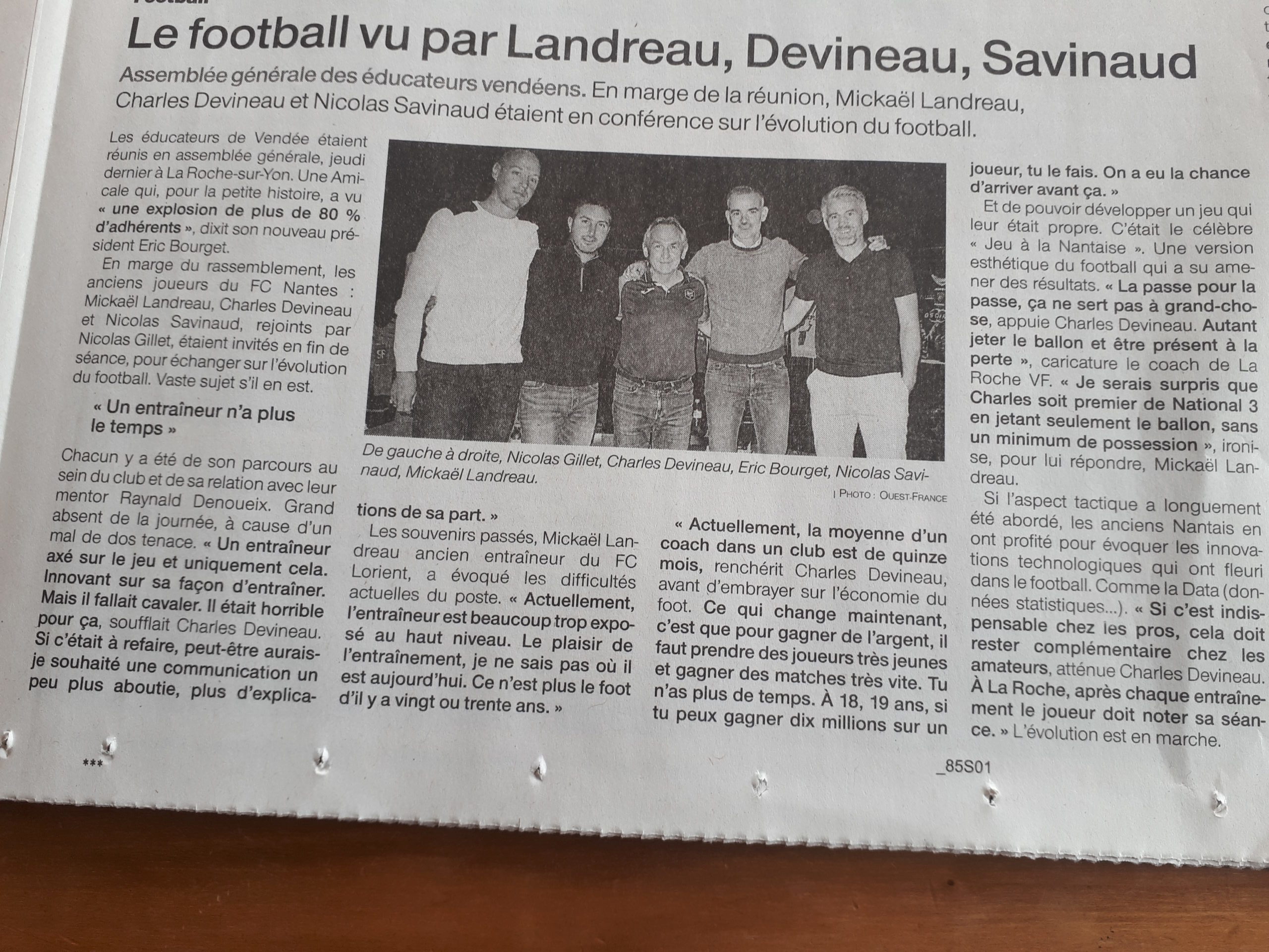 You are currently viewing Article Ouest-France sur AG du 11.11.2021