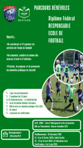 Les diplômes fédéraux 2025-2026 – Ecole de Football