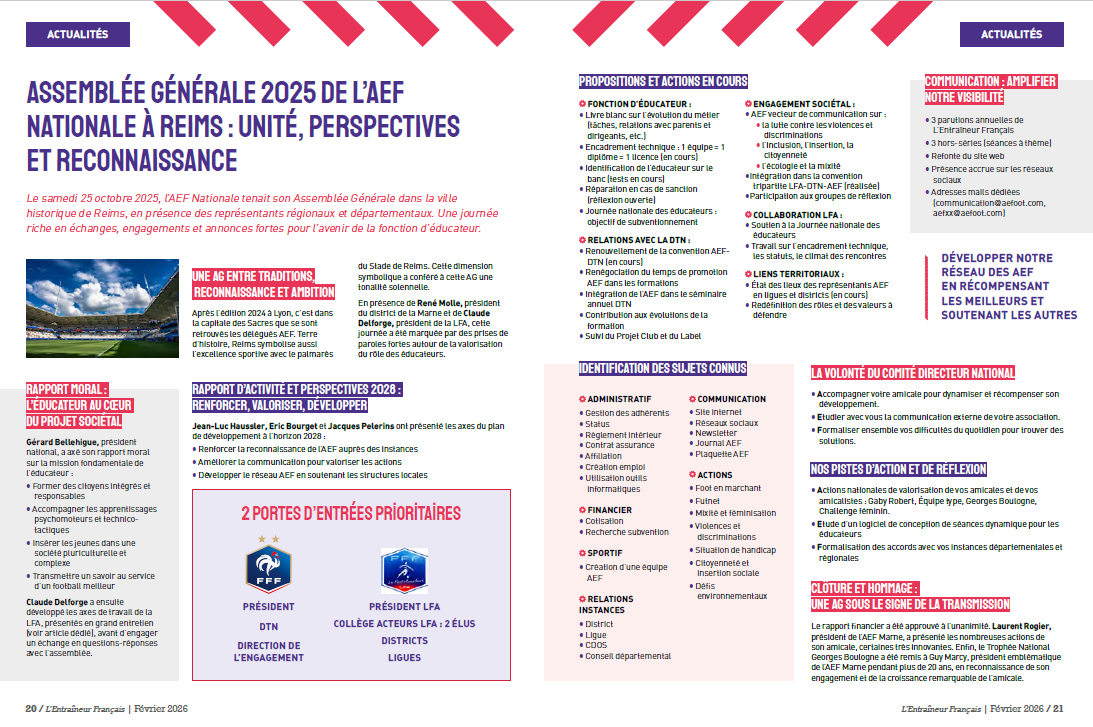 You are currently viewing Retour sur l&rsquo;AG de l&rsquo;AEF Nationale à Reims Octobre 2025