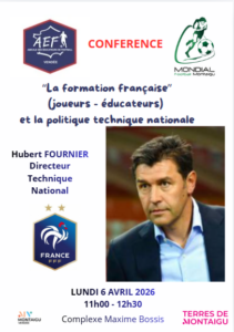 Hubert Fournier, DTN, invité de l&rsquo;AEF 85 pour une conférence.